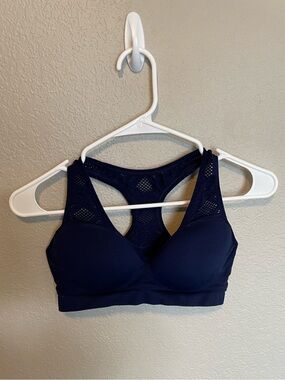 VS PINK navy sports bra